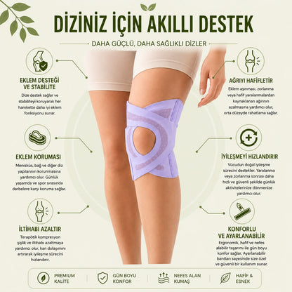 Rahat Adım™ Ortopedik Destekleyici Dizlik