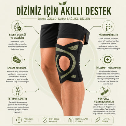 Rahat Adım™ Ortopedik Destekleyici Dizlik